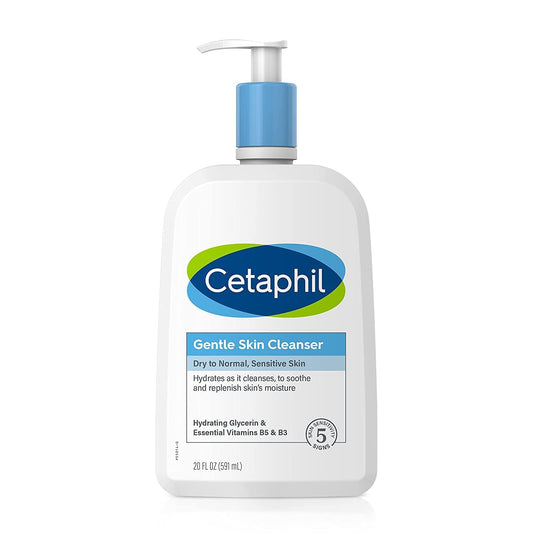 Cetaphil - Limpiador suave para todo tipo de piel, 20 onzas