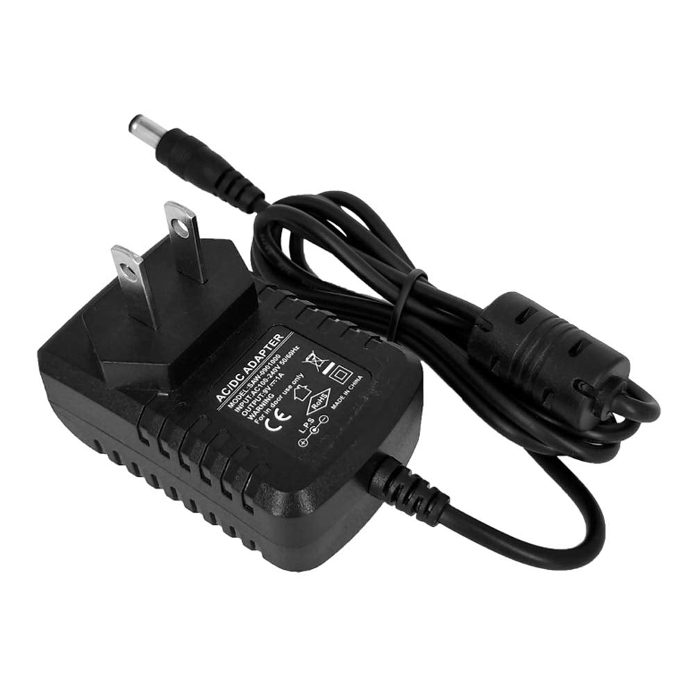 Adaptador de Suministro de Energía Pigtone 9V DC 1A Negro con Cables de Cadena Tipo Margarita para Pedales de Efecto de Guitarra