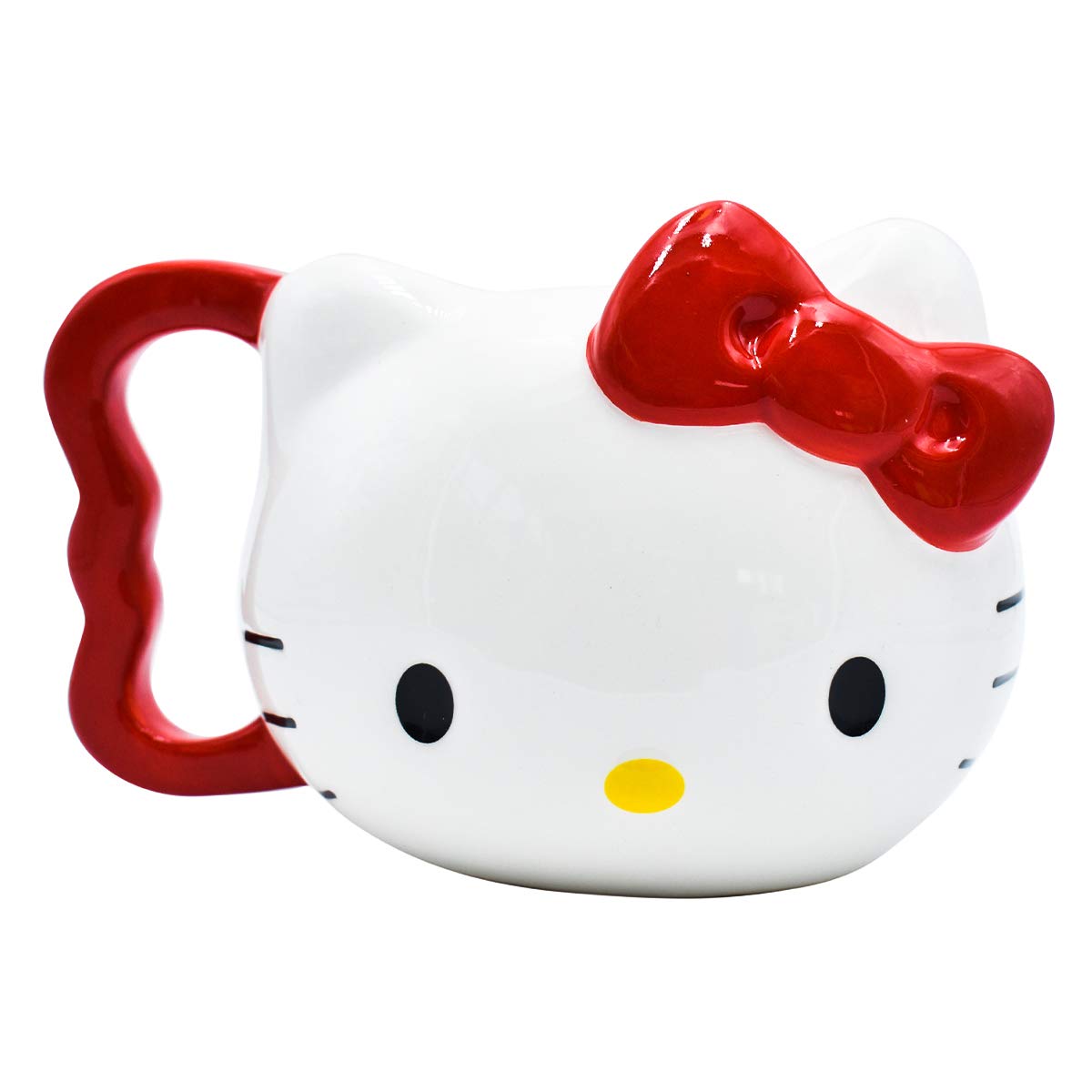 Taza Para Café De Cerámica Zak Hello Kitty 3d 354ml