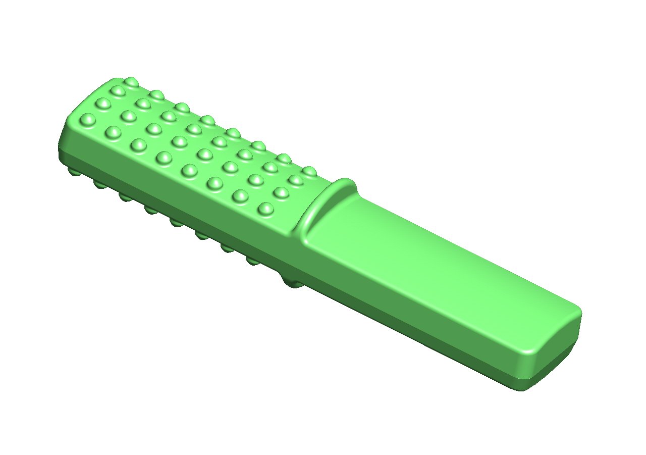 Chewy Stixx - Tubo de menta de color verde para niños con hábitos agresivos de biting