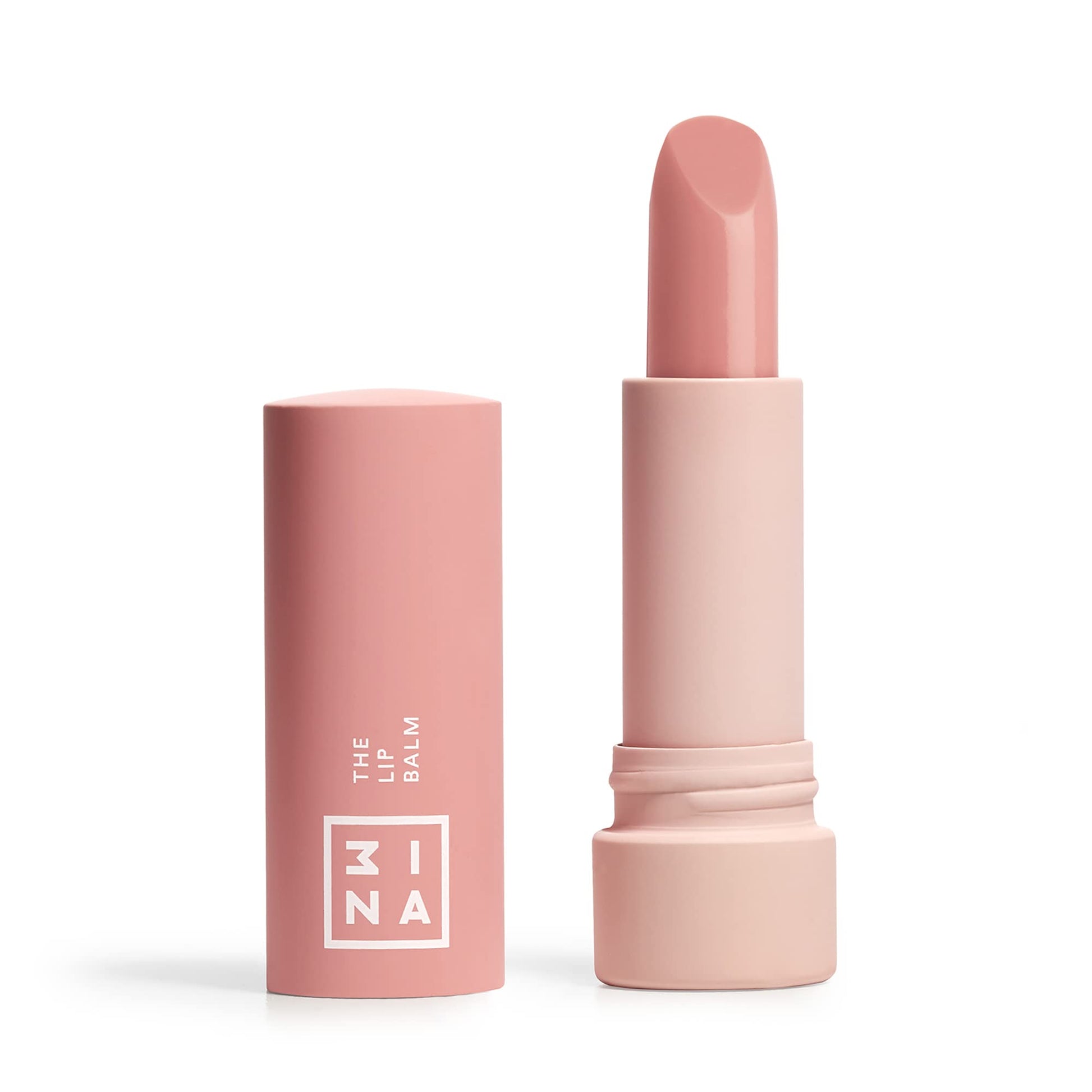 Bálsamo labial 3INA The Lip Balm rosa - Hidratante y vegano - Protección y restauración labial - 3 gramos