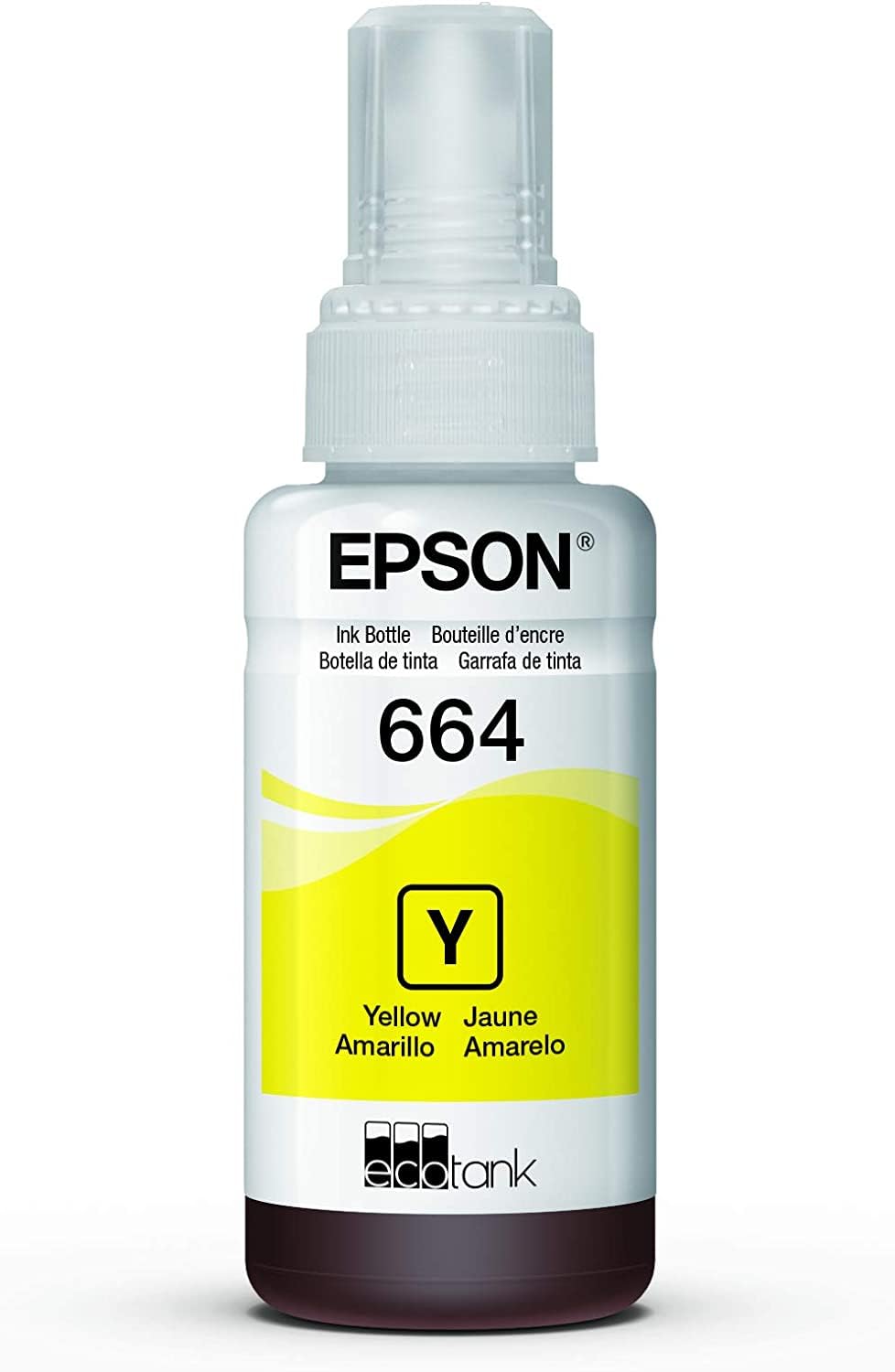 Botella de Tinta Epson Ecofit Amarillo T664