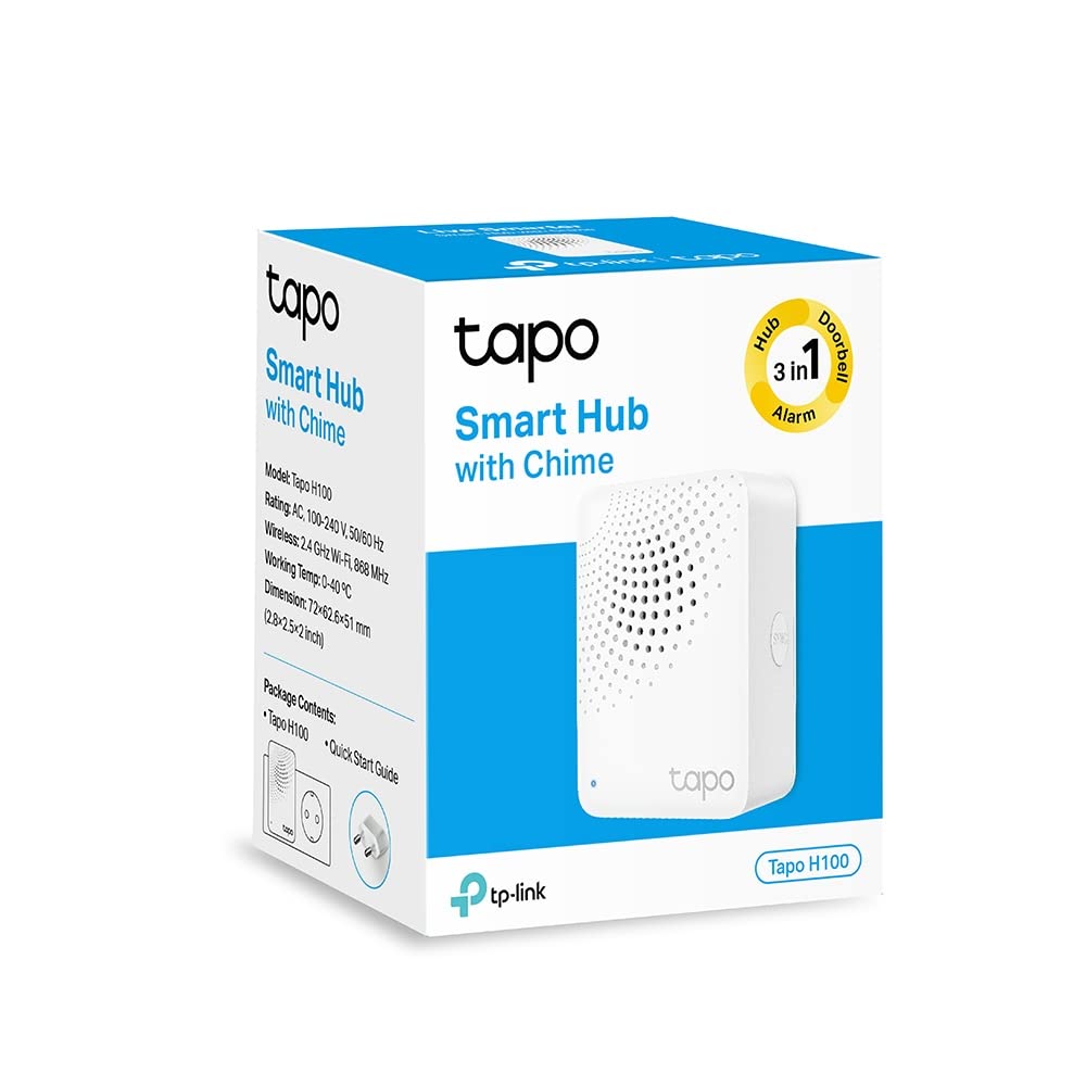 Tapo Hub con Sirena para T100-110 TP-Link H100