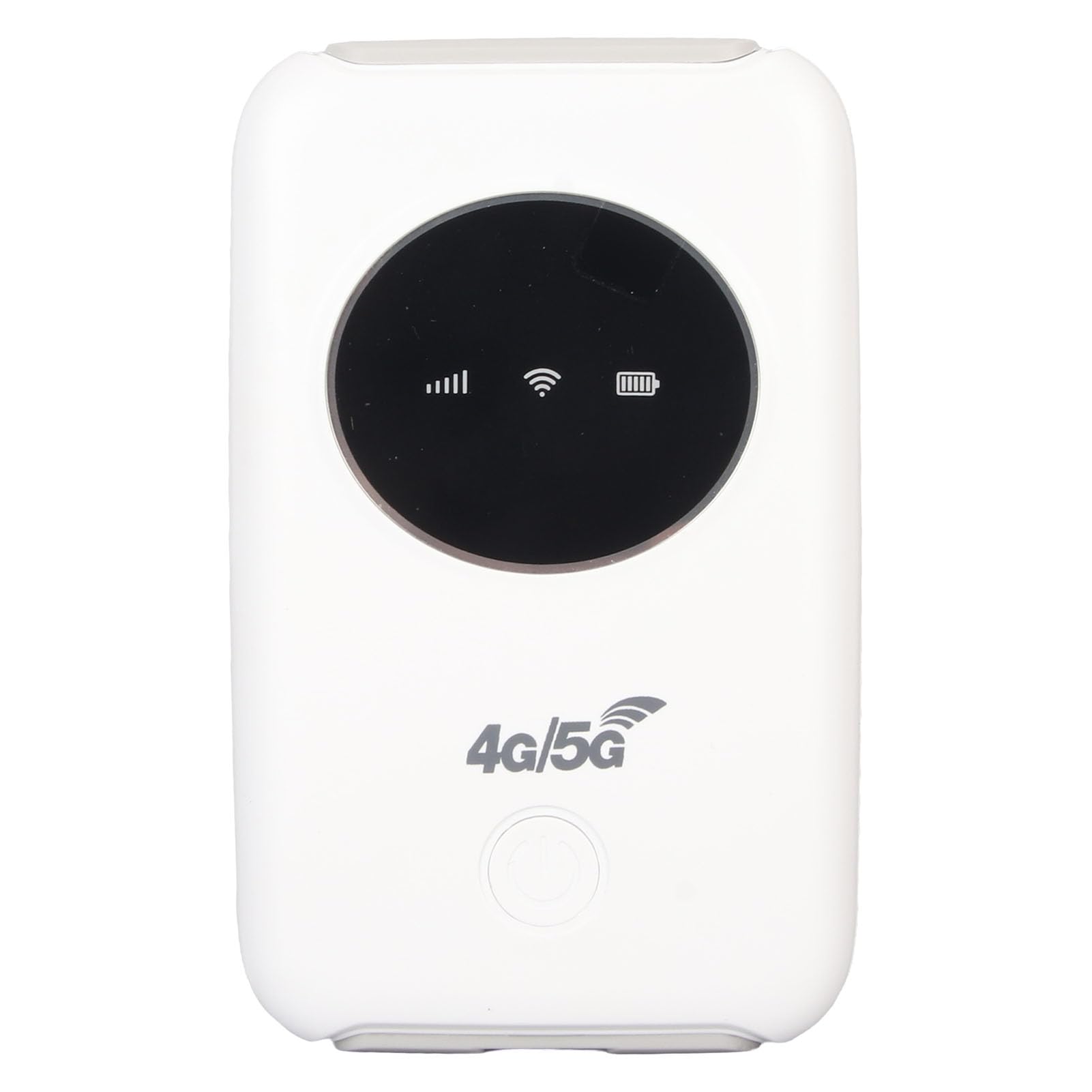 Asixxsix Módem WiFi 4G LTE, Desbloqueado 5G WiFi Hotspot Móvil Router WiFi con Ranura para Tarjeta SIM y Micro USB 300Mbps de Alta Velocidad Portátil de Viaje Hotspot para Viajes