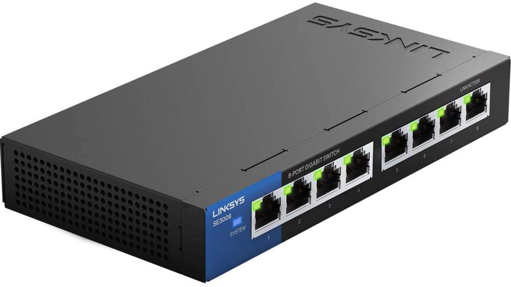 Linksys SWTLNK890 Switch Negro