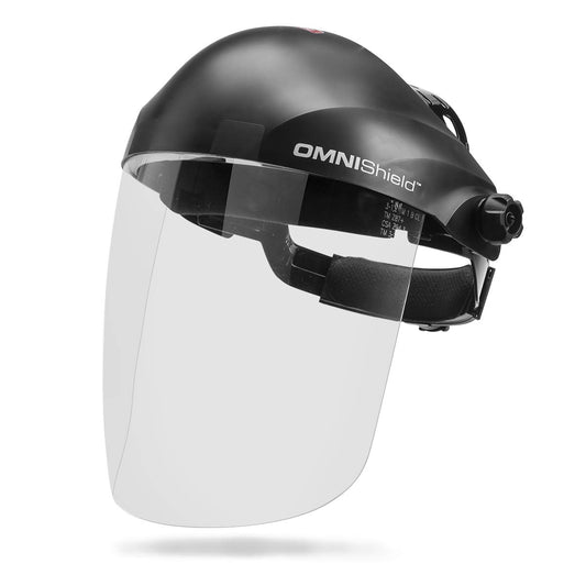 Lincoln Electric OMNIShield Professional Face Shield – Lente transparente con revestimiento antivaho – Casco prémium – K3751-1