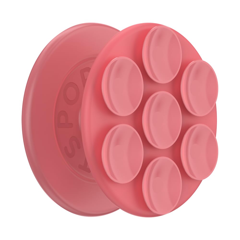 Soporte y Agarre PopSockets con Ventosa Masilla para iPhone en Vidrio y Espejos, Intercambiable y Portátil