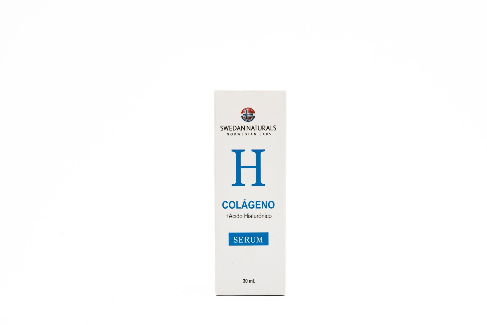 Swedan Naturals - Serum Colágeno + Ácido Hialurónico, cuidado de la piel, serum facial, prevención de arrugas, mayor elasticidad y firmeza, hidratante facial