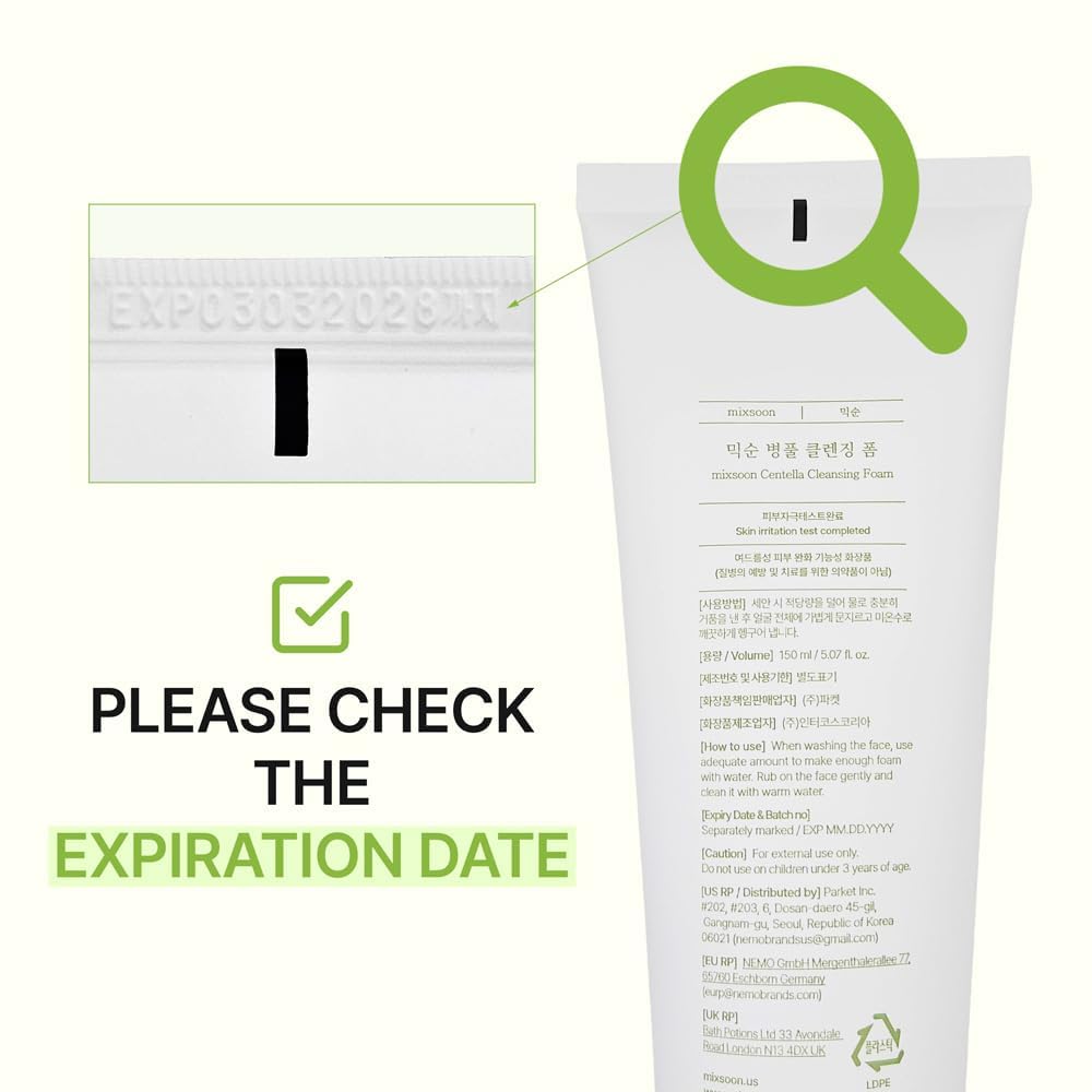 Centella Cleansing Foam – Espuma con CICA y ácido salicílico, 150 ml