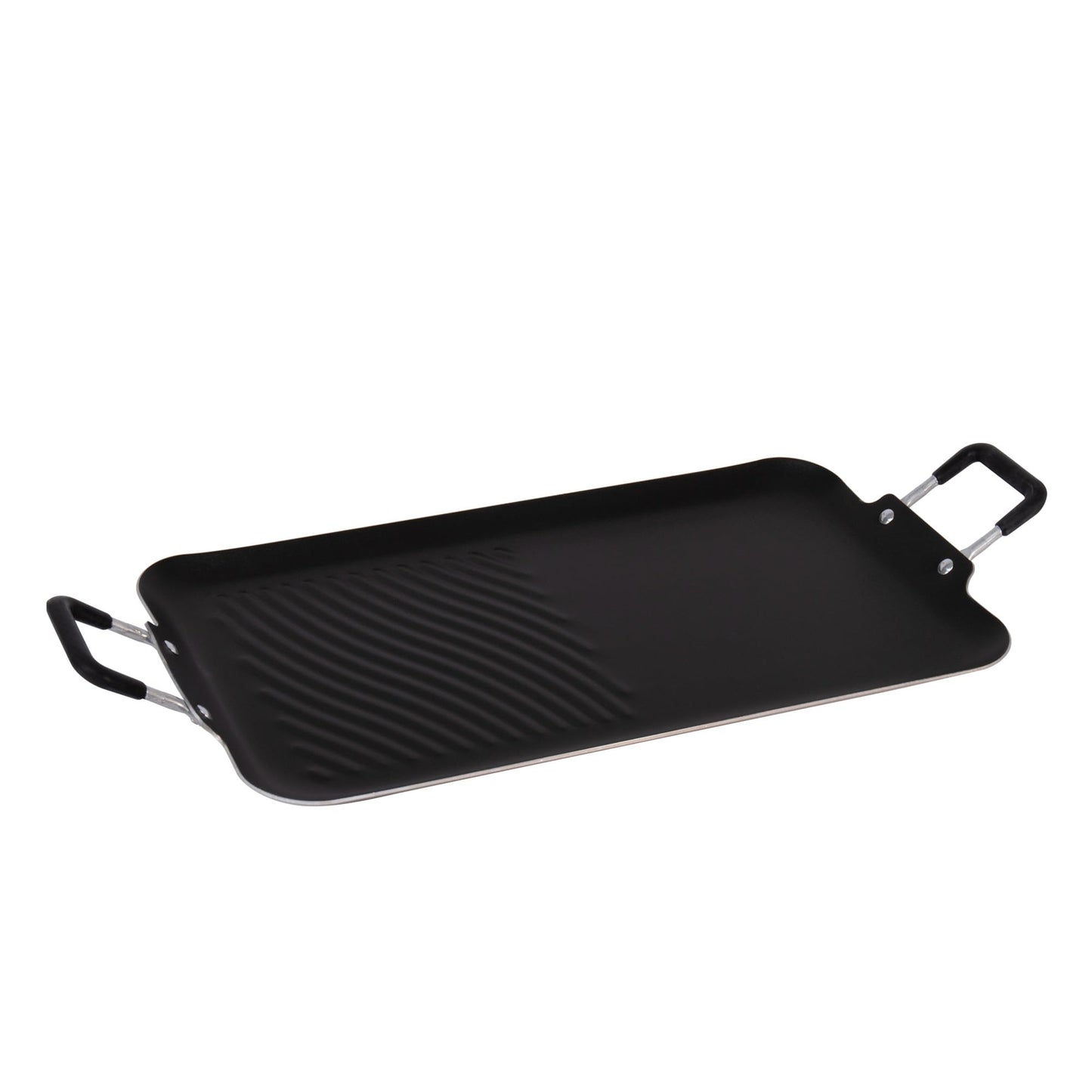 Grill Doble T-fal Negro de 50 cm con Tecnología Antiadherente Easy Plus y Termo Señal