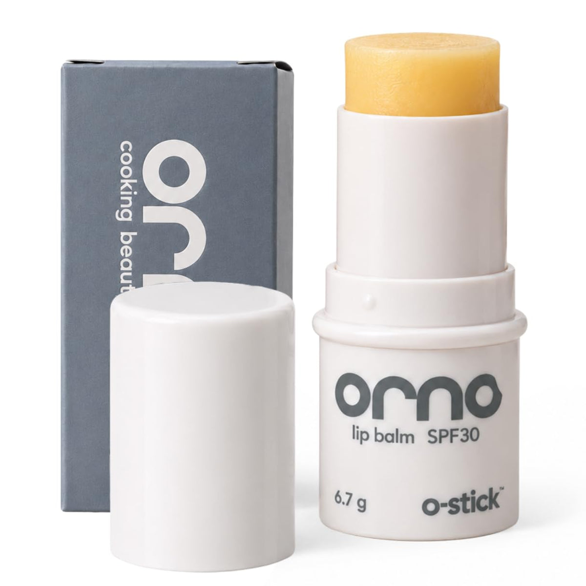 ORNO O-Stick Bálsamo Labial Protector solar SPF 30 con Vitamina E y Manteca de Karité
