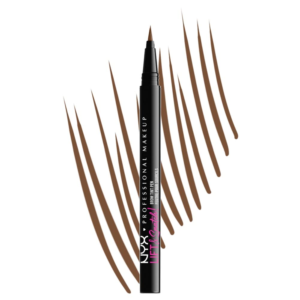 NYX Professional Makeup, Lift and Snatch, Plumín de cejas, Tono Caramel