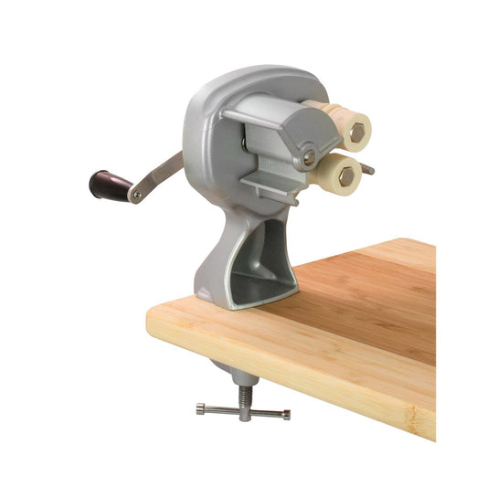 Máquina para Hacer Cavatelli Fante's Plateado para Pasta Italiana Auténtica