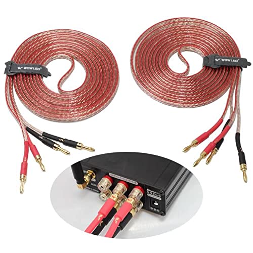 Cables de Altavoz UCINNOVATE 13 AWG Oro Cobre de Alta Fidelidad