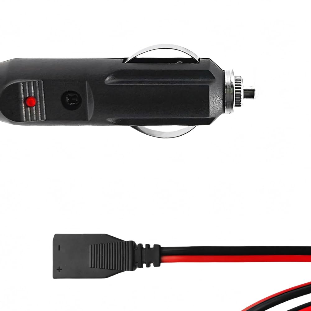 Cable de Alimentación Cobra Negro Alta Resistencia 16AWG 59 Pulgadas Compatible con Radio CB