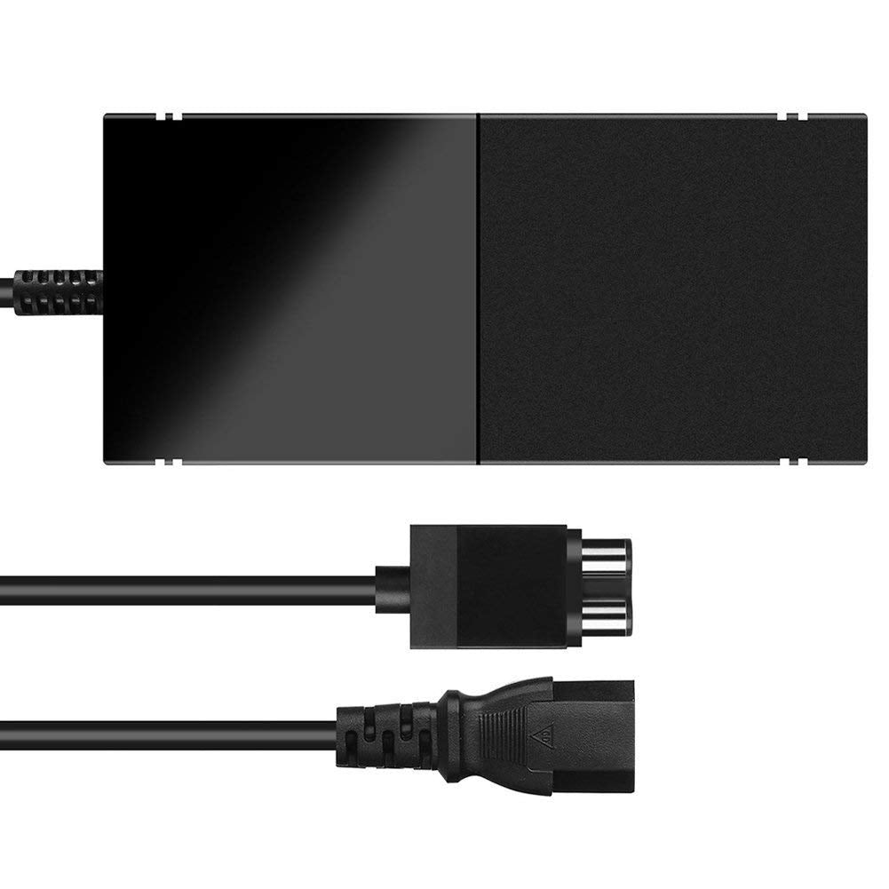Fuente de Alimentación SUMLINK Negro con Adaptador de Corriente para Xbox One Console Games