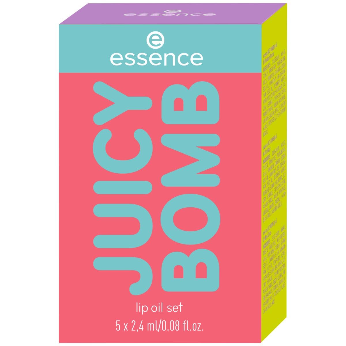 essence JUICY BOMB lip oil set