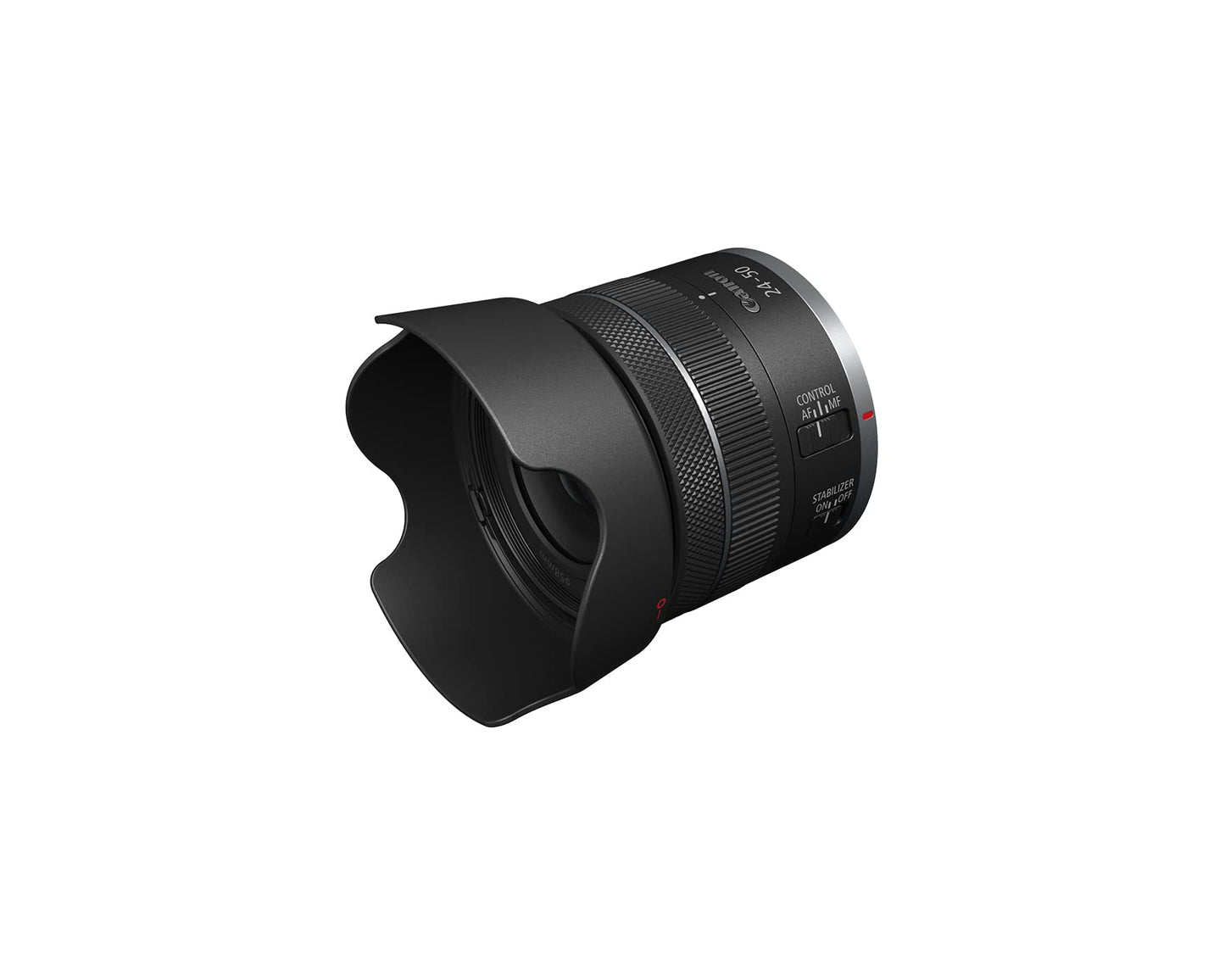 Canon RF24-50mm F4.5-6.3 IS STM para cámaras Montura RF sin Espejo de fotograma Completo, Lente de Zoom Amplio a estándar, Compacto, Ligero, estabilización óptica de Imagen, para vlogging o