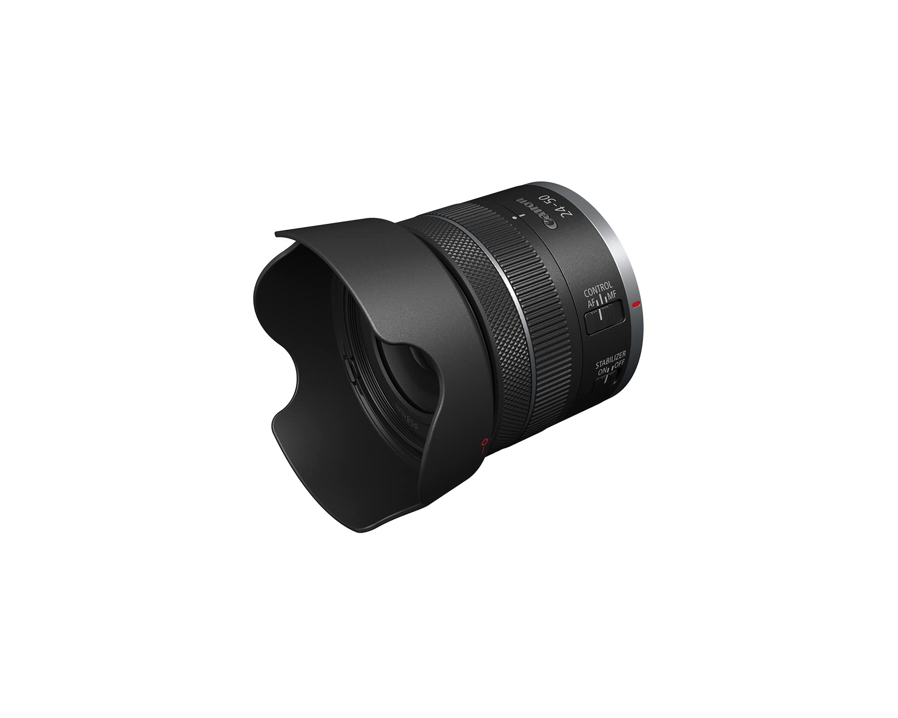 Canon RF24-50mm F4.5-6.3 IS STM para cámaras Montura RF sin Espejo de fotograma Completo, Lente de Zoom Amplio a estándar, Compacto, Ligero, estabilización óptica de Imagen, para vlogging o
