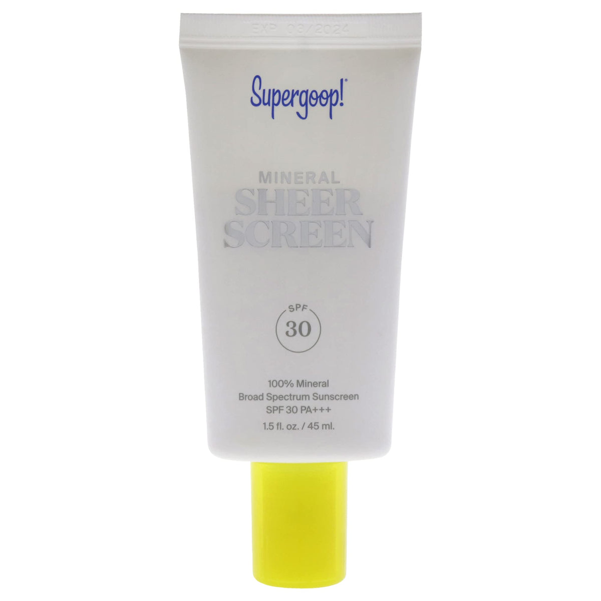 Supergoop Mineral Matte Screen SPF 30 For Women 1.5 oz Sunscreen
