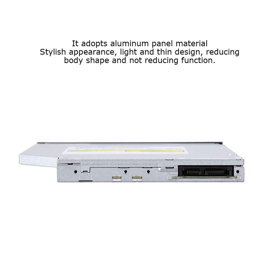 Grabadora de DVD-RW Interna ultradelgada, grabadora de Unidad de DVD/CD Slim portátil para computadora portátil