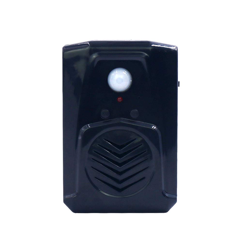 Sensor de movimiento de voz reemplazable, reproductor de sonido infrarrojo PIR, caja de gritos encantada, altavoz con función de descarga USB, Navidad, MP3, terror, música feliz, activada por