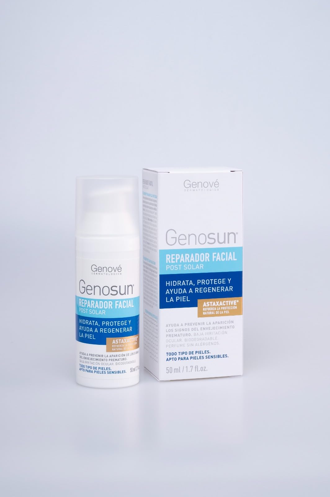 Genove Crema Facial Post Solar Genosun, 50 ml