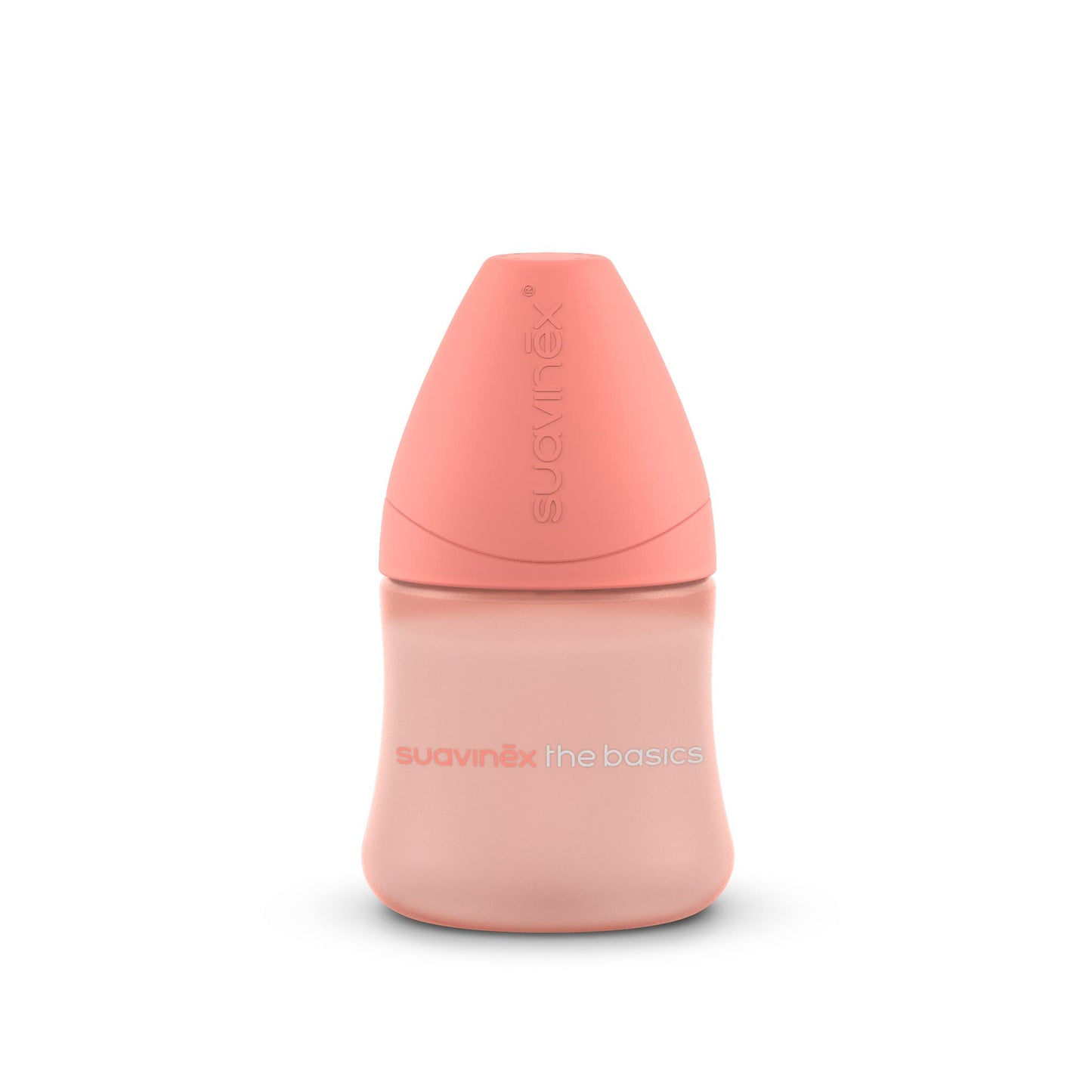 Set de Biberones Basics Rosa Tetina Redonda Silicon 150ml Flujo Lento