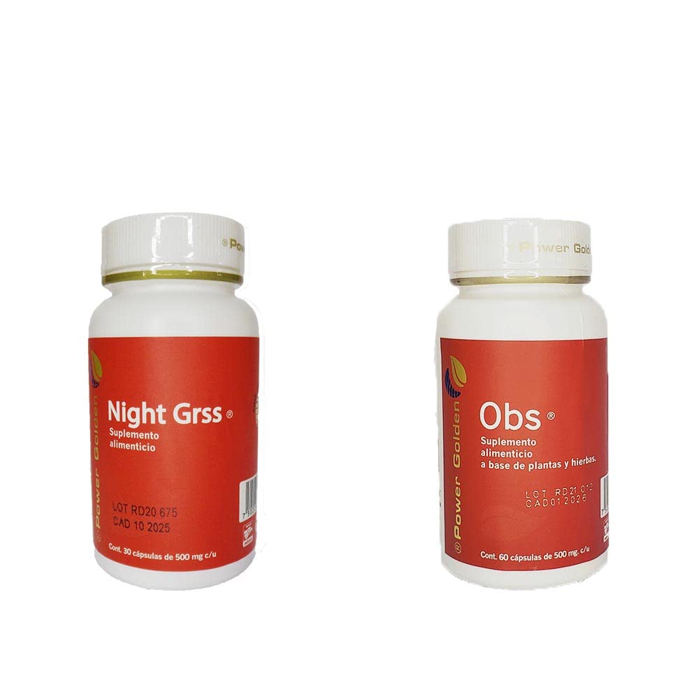 Dúo Nocturno Power Golden G Obs para Mujer