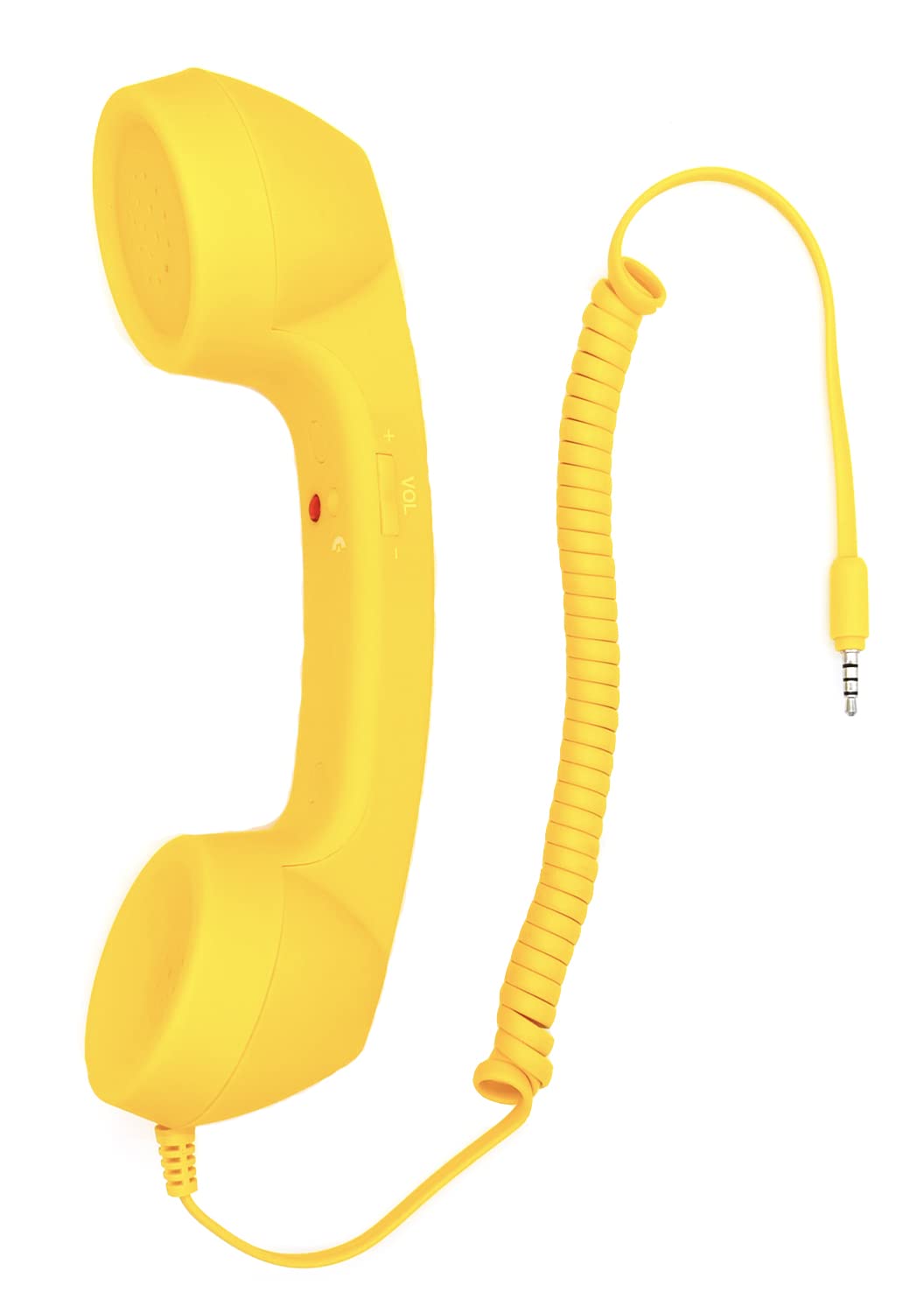 Altavoz Retro YTYKINOY Amarillo para Teléfono Celular y Micrófono