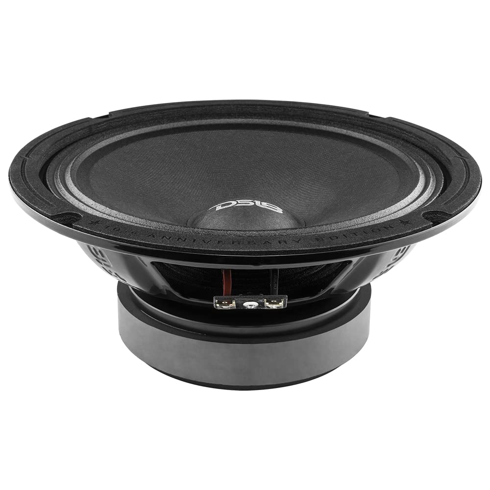 Altavoz 8 Pulgadas DS18 Edición Especial 10 Aniversario Rojo para Sistema de Sonido Estéreo de Coche o Camión