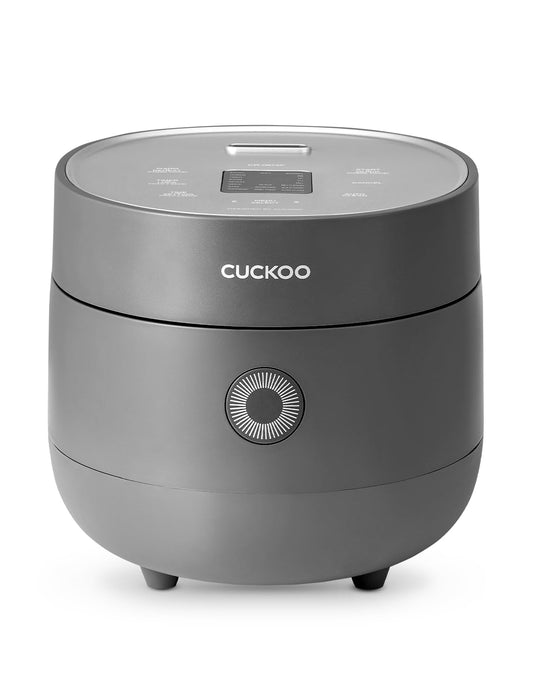 CUCKOO 6-Cup Micom Grey Rice Cooker CR-0675FG, Gris