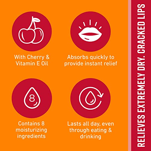 Bálsamo Labial O'Keeffe's Cereza y Aceite de Vitamina E Stick Doble Pack