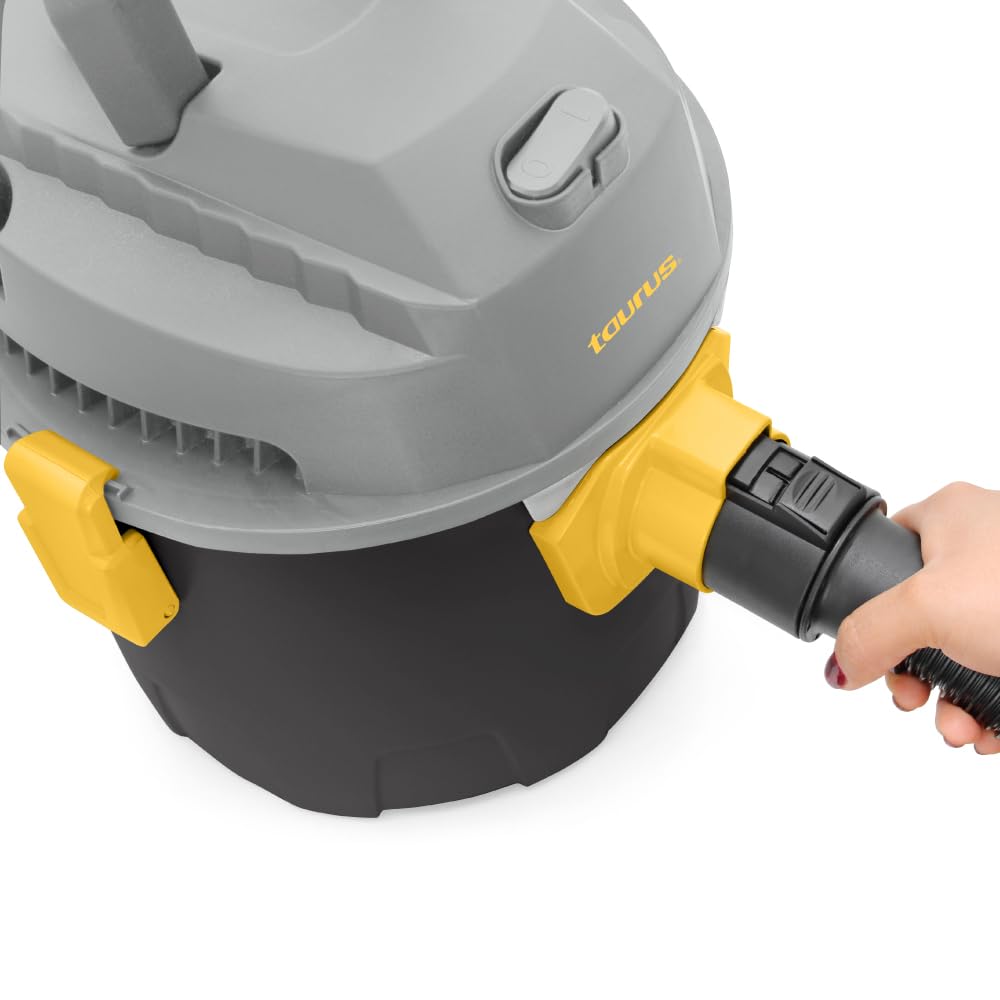 Aspiradora Taurus Hurricane 3 Modos Wet Dry Potente Succión 2.6 Galones con Manguera 1.2 m Incluye Accesorios