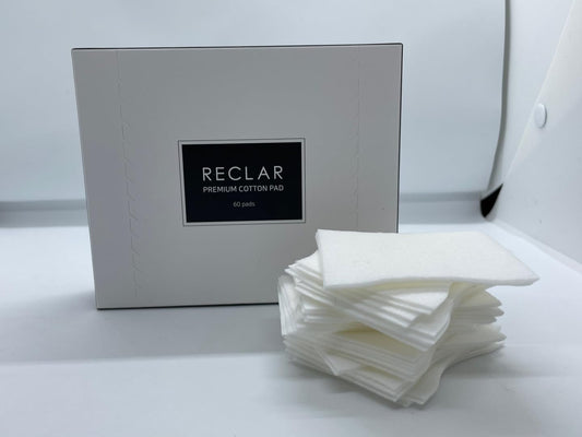 Discos De Algodón Reclar Blancos Premium Fibras Naturales Cuidado De La Piel Coreano