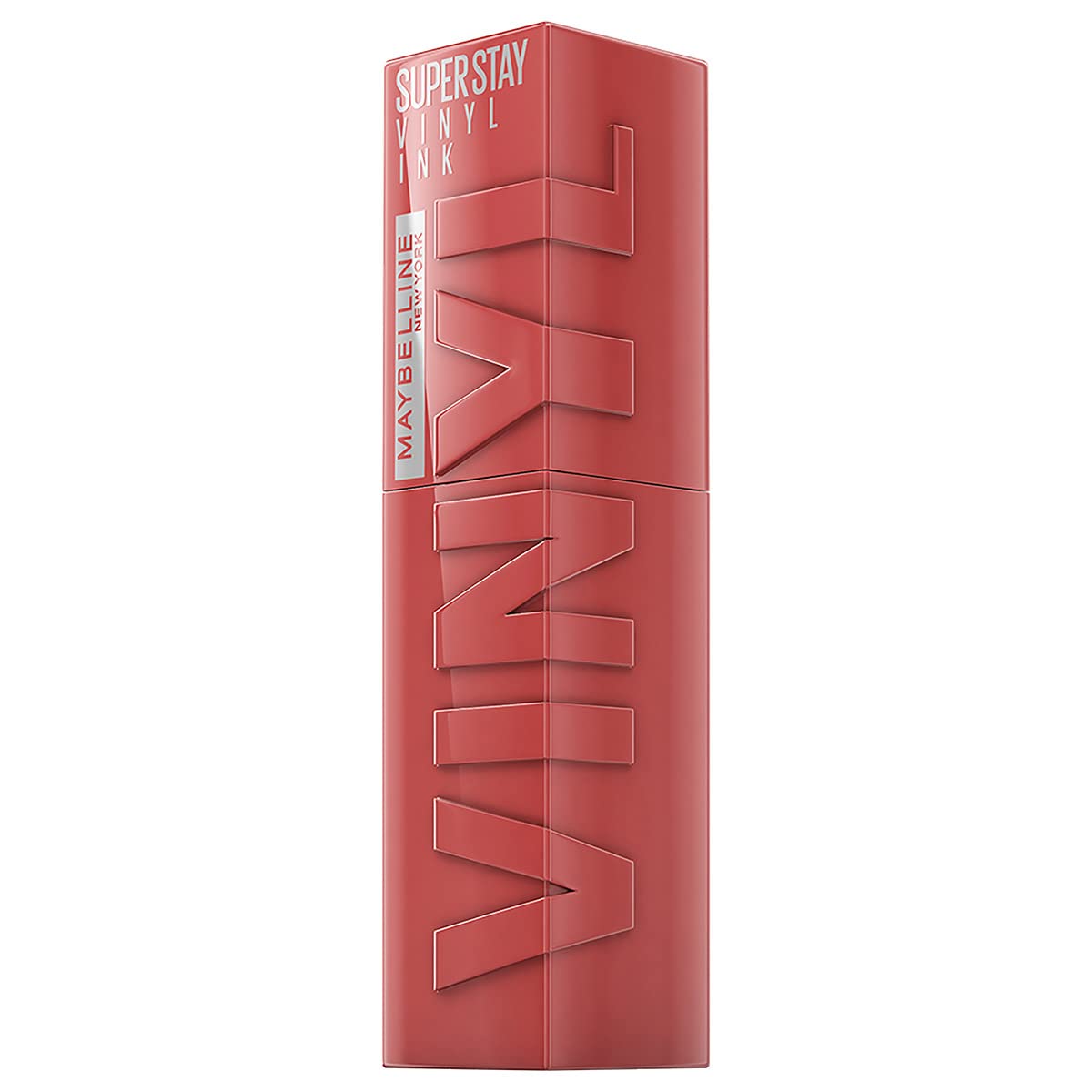 Labial Líquido Brillante, Maybelline Superstay Vinyl Ink Nudes tono Captivated, 4.2ml + Labial líquido brillante Super Stay Vinyl Ink Peachy