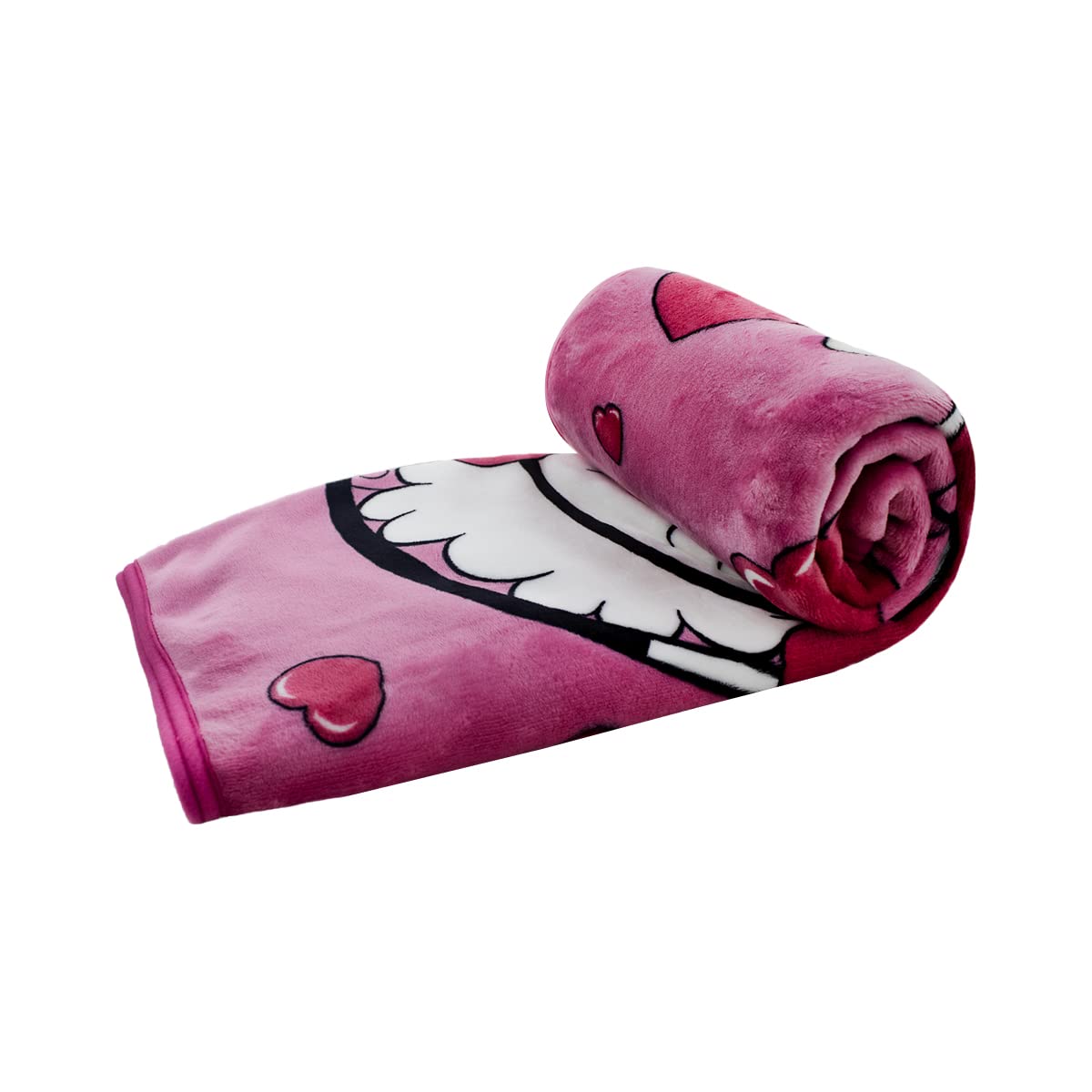 Cobija para bebe niña, calientita con forro de borrega, 1 M X 1.13 M. (Borreguita)