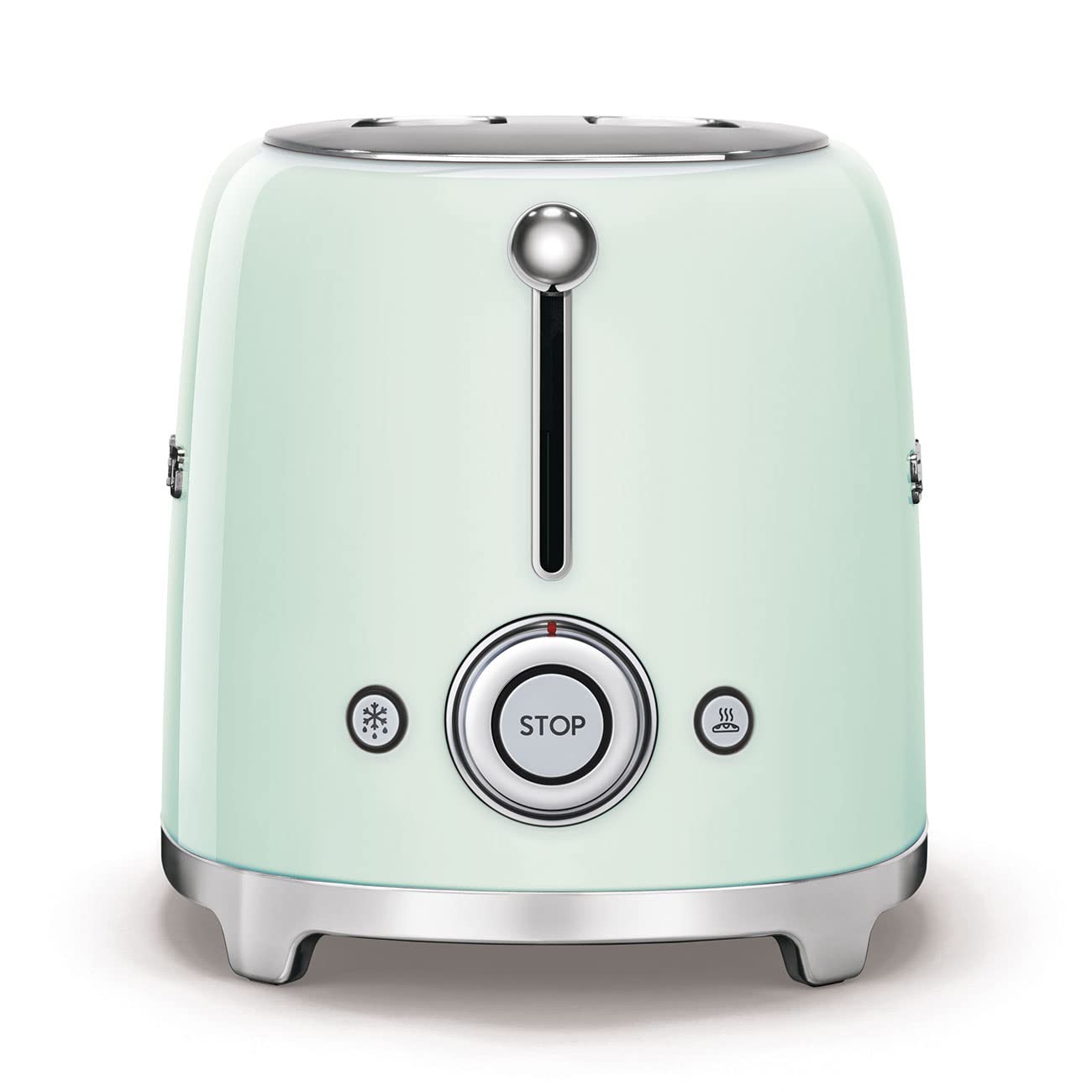 Smeg TSF01PGUS Tostadora 2 rebanadas, color Verde pastel