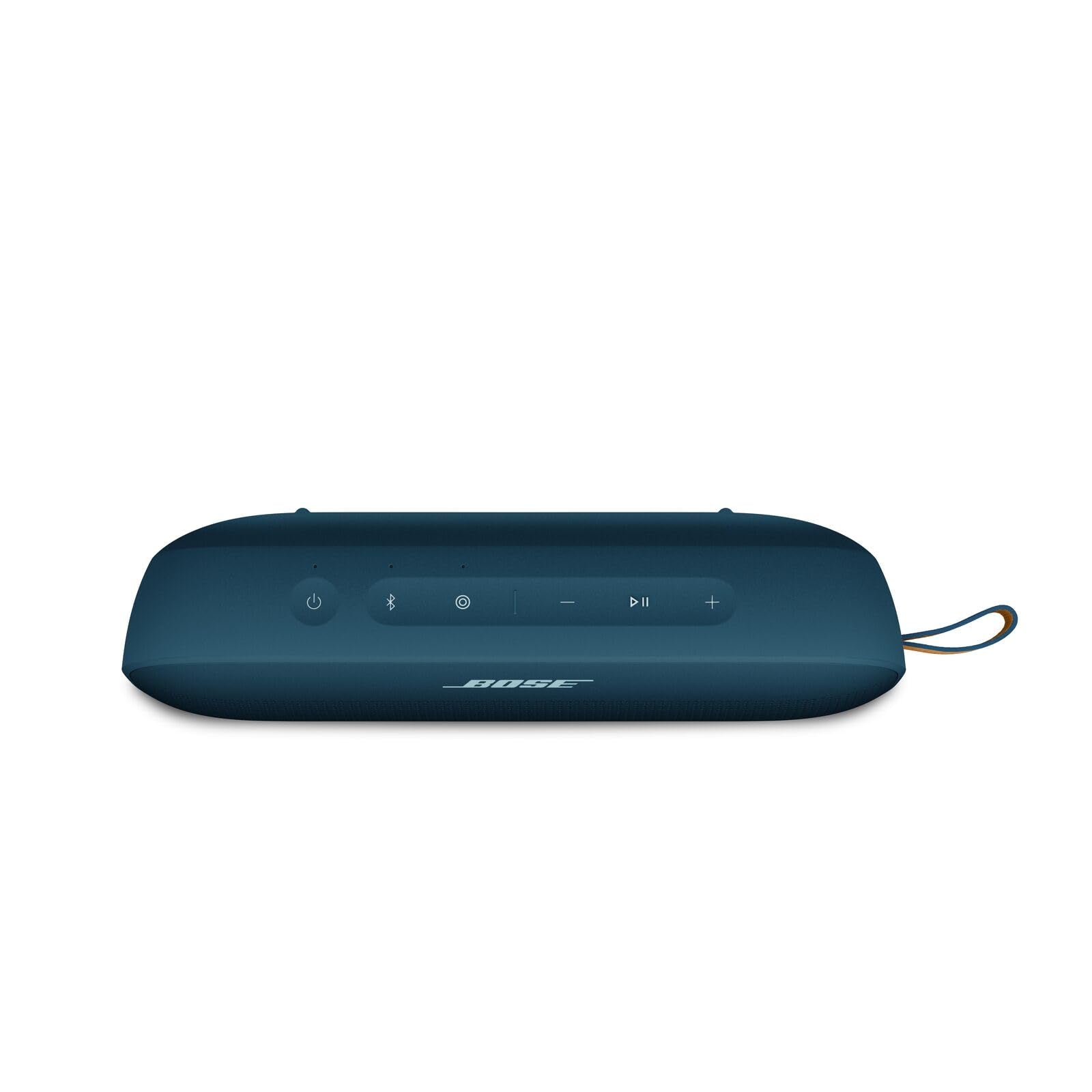 Bose SoundLink Flex - Altavoz portátil Bluetooth (2ª generación), Altavoz portátil para Exteriores con Audio de Alta fidelidad, hasta 12 Horas de duración de la batería, Impermeable y a Prueba de