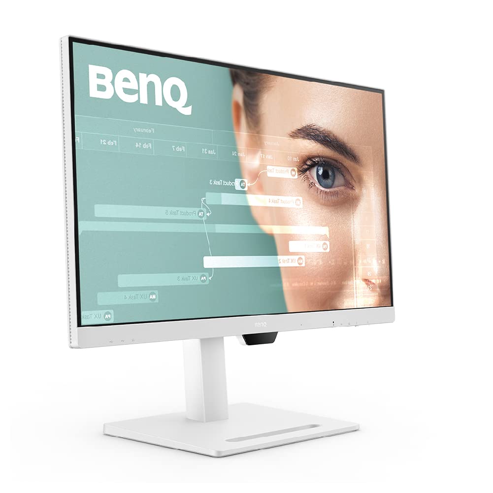 Monitor BenQ 27 Pulgadas 2K QHD USB-C Eye-Care con Altavoces y Micrófono Cancelación de Ruido Ajustable IPS Bisel Ultrafino