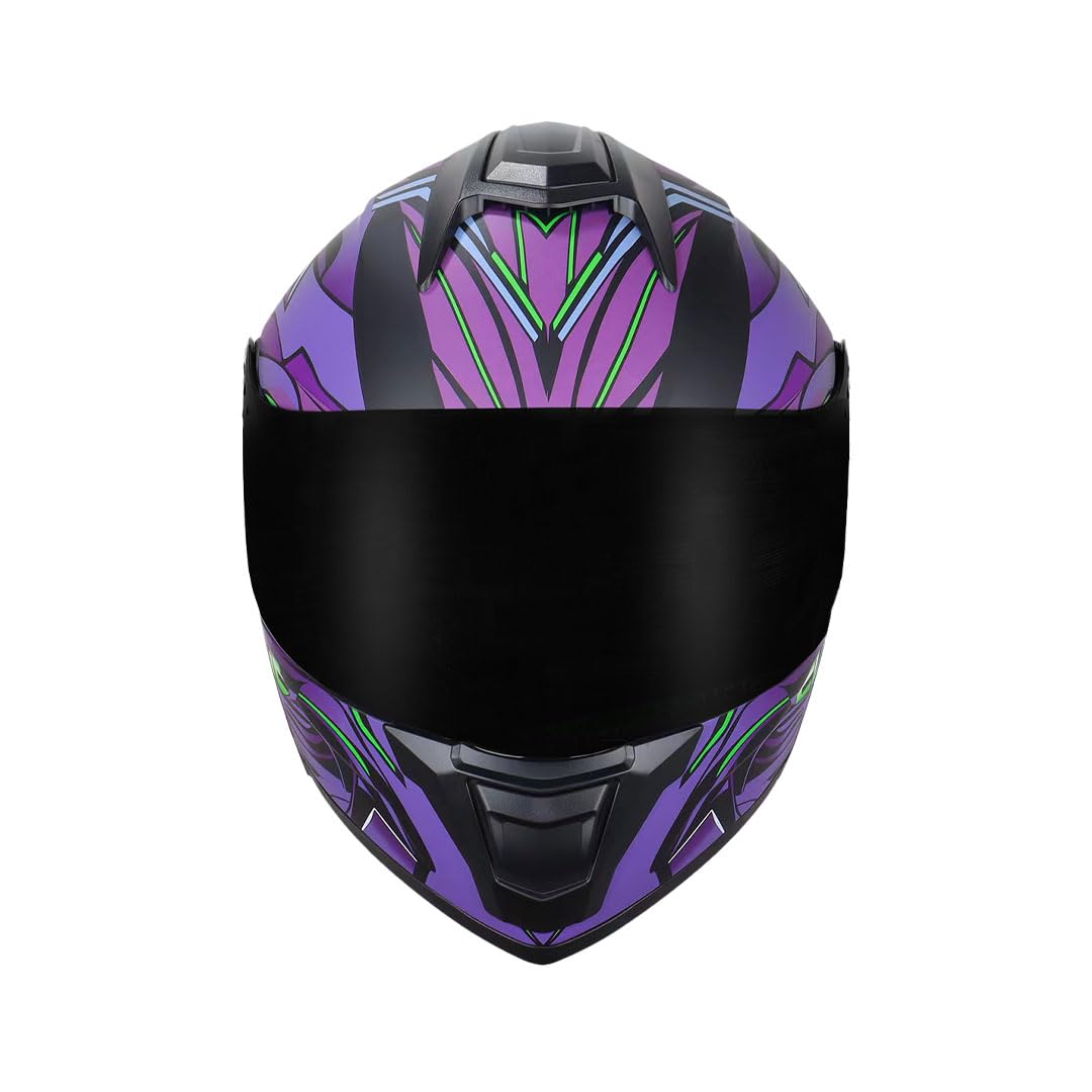 Casco Para Moto Integral BOSTON - Casco Motocicleta Marca EDGE - Visor Doble ANTIVAHO - Cascos Para Motos Certificados Dot Moto - Accesorios Para Moto Motocross Motocicleta Mujer Hombre Cascos De Moto