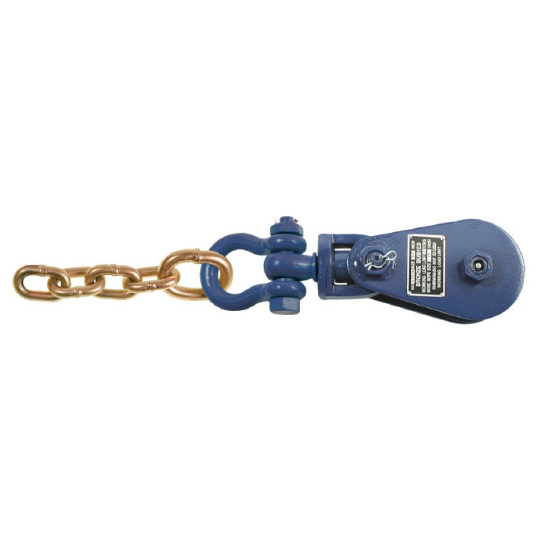 Vulcan Brands Bloque End 104,1 cm W/Cadena Ancla – swl: 4.000 Lbs.