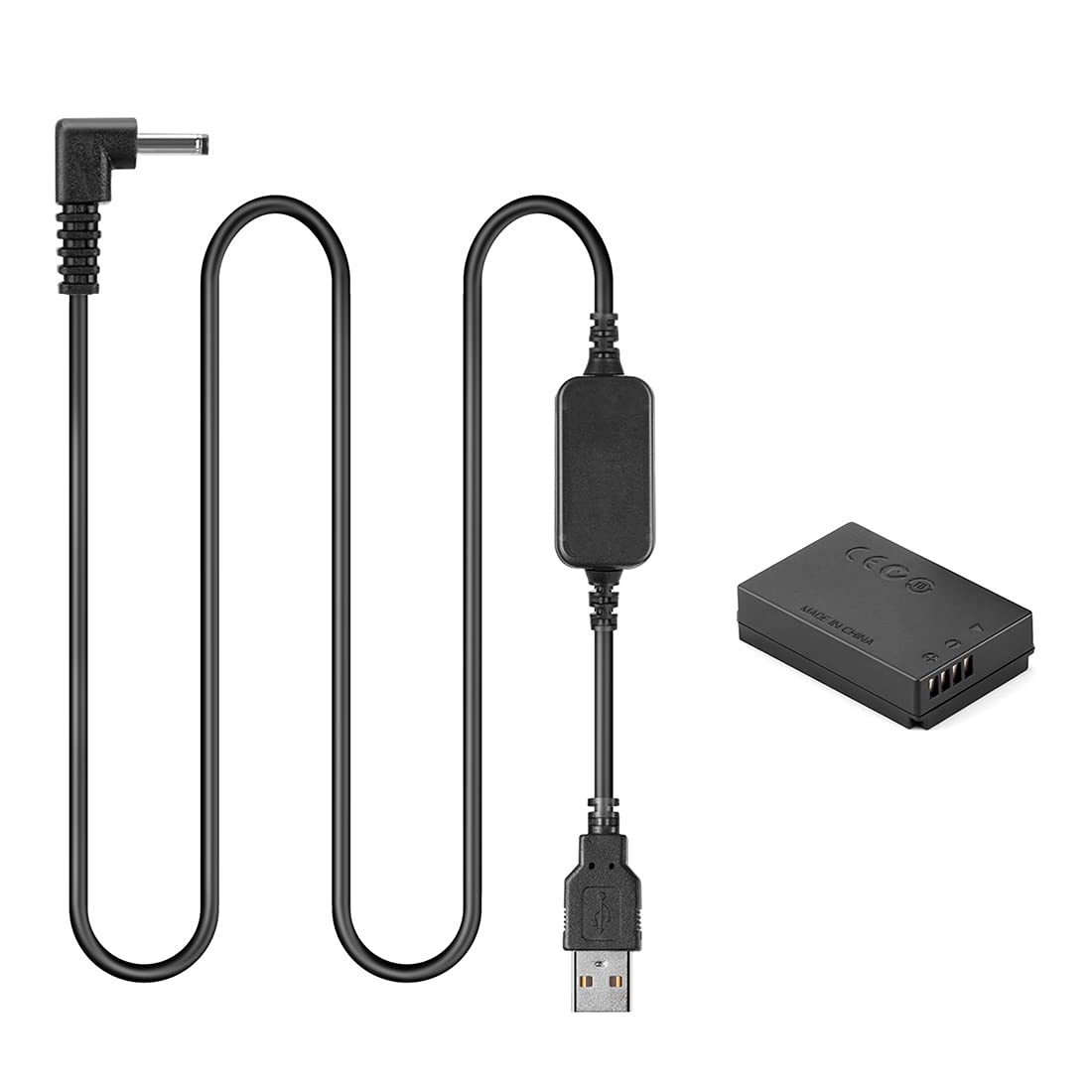 USB Línea De Conducción DC 8.4V ACK-E12 + DR-E12 LP-E12 Batería Virtual para Canon EOS M EOS M2 EOS M10 EOS M50 EOS M100 M200