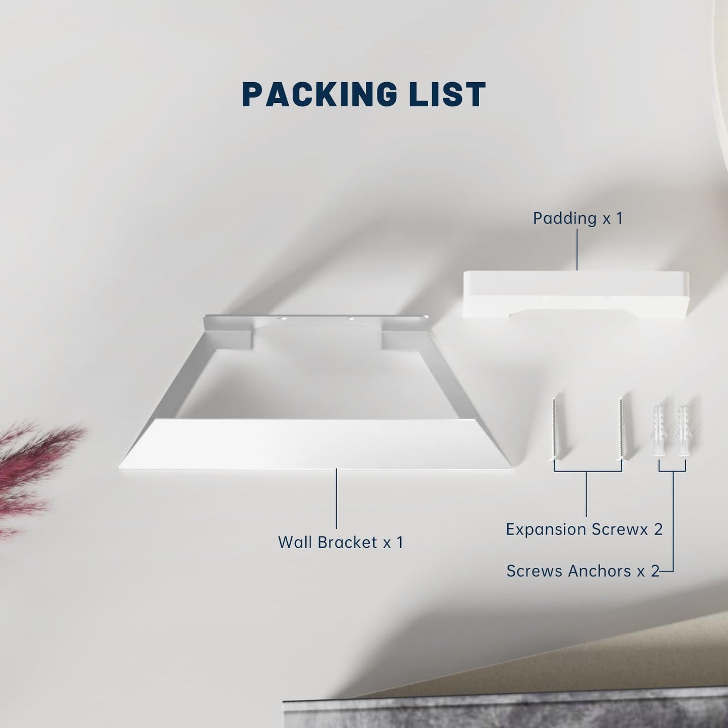 Soporte de Pared para Starlink Gen 2, Soporte de Pared para Router Star Link Internet Kit Satélite Soportes de Aleación de Aluminio Esmerilado para Starlink Mesh Router V2 Mesh Router