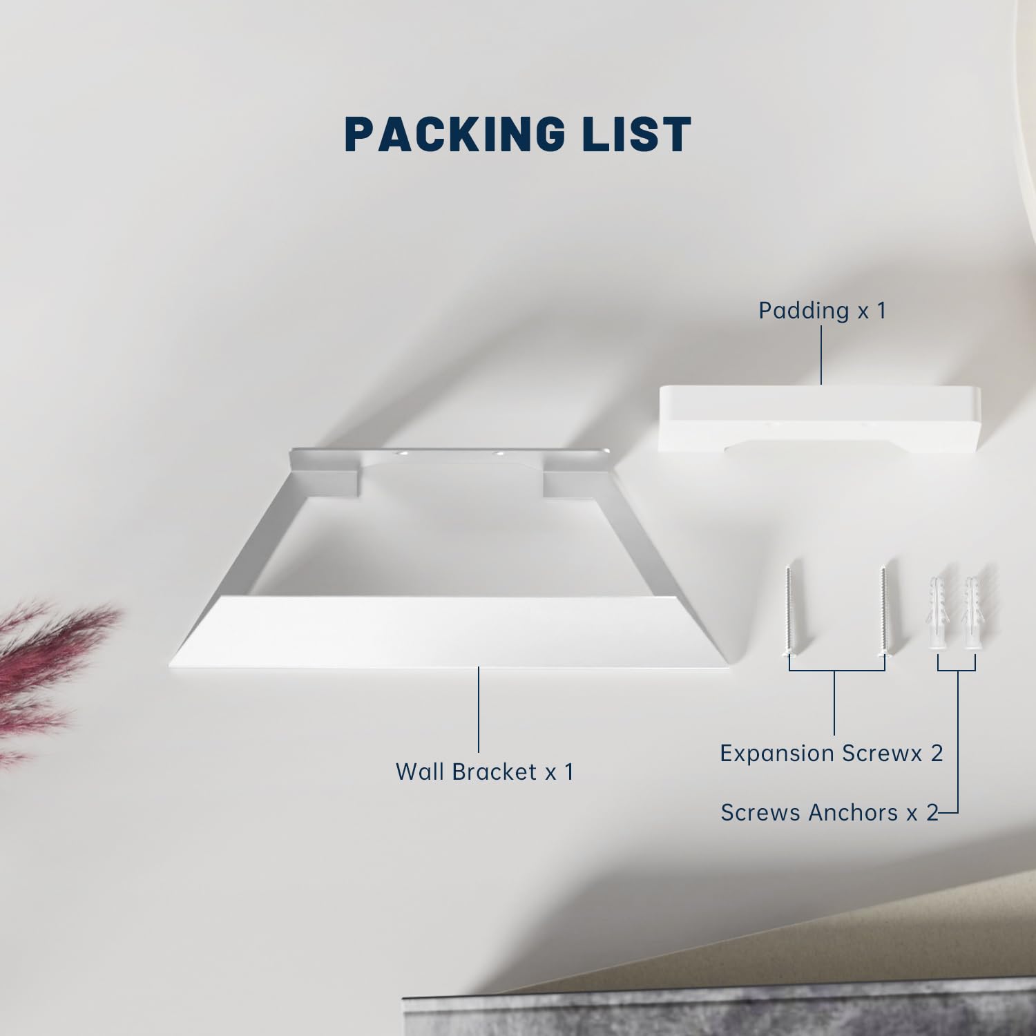 Soporte de Pared Starlink Aleación de Aluminio Esmerilado para Router Gen 2 y Mesh Router Internet Kit Satélite