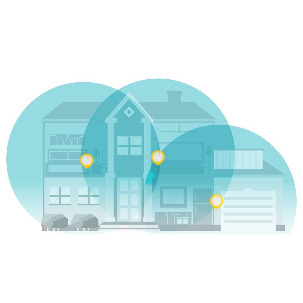TP-Link Deco WiFi Mesh Sistema WiFi de Malla Para todo el Hogar: Antivirus, Roaming Continuo, Cobertura de hasta 2,000 Pies Cuadrados, Funciona con Alexa. (Deco M5 1 Pack)