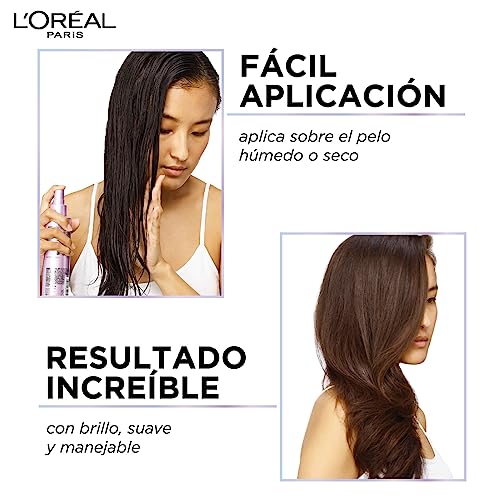 L’Oréal Paris Tratamiento con almendra y almizcle Ever Pure 21 in 1, tiene 21 beneficios en un producto, para todo tipo de pelo teñido, sin Sulfatos, 200ml