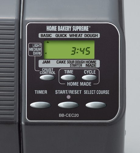 Panificadora Zojirushi Bakery Supreme Negra 2 Libras