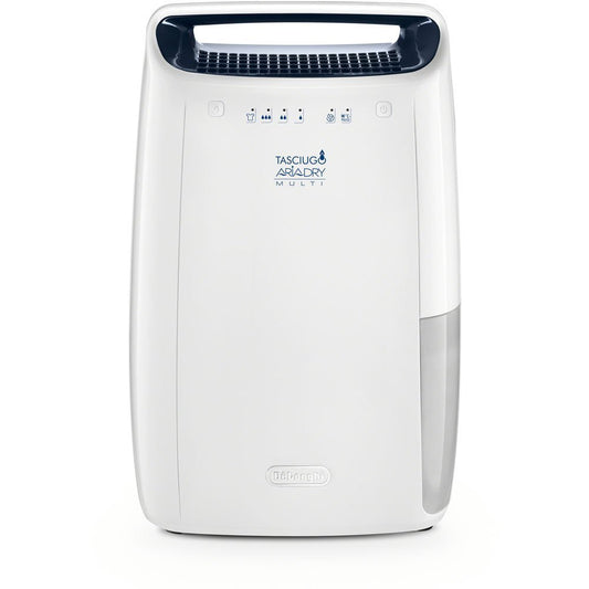 De'Longhi DEX16F Deshumidificador Tasciugo, color blanco, Pequeño: Util para espacios reducidos.
