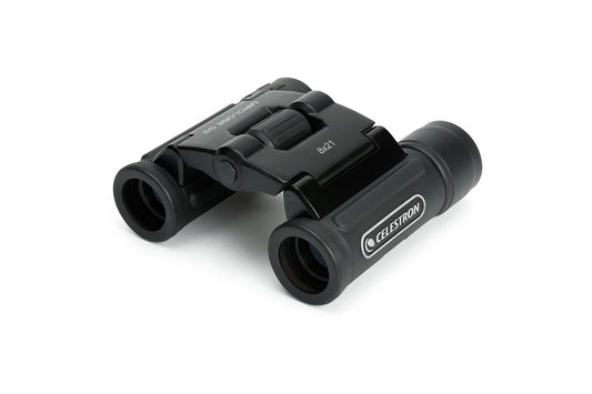Celestron – Binocular UpClose G2 8x21 – Óptica de Revestimiento múltiple para observación de Aves, Vida Silvestre, Paisaje y Caza, prismático de Techo para Principiantes – Incluye Funda de Transporte
